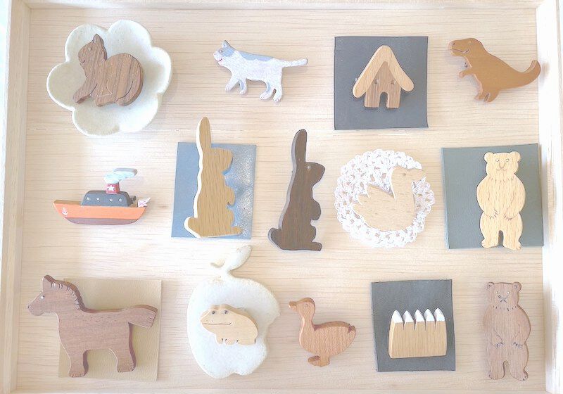 木村藤一さんのブローチ